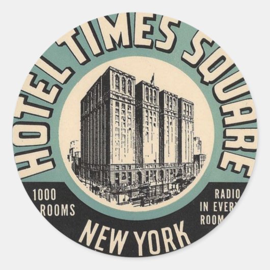  Hotel New York Times Square Sticker (Voorkant)