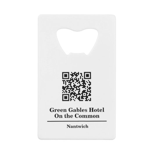 Hôtel ou restaurant avec code QR. Hôtel Guest (Devant)