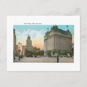 Hotel Plaza, New York City Briefkaart