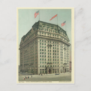 Hotel Pontchartrain Detroit Michigan Briefkaart