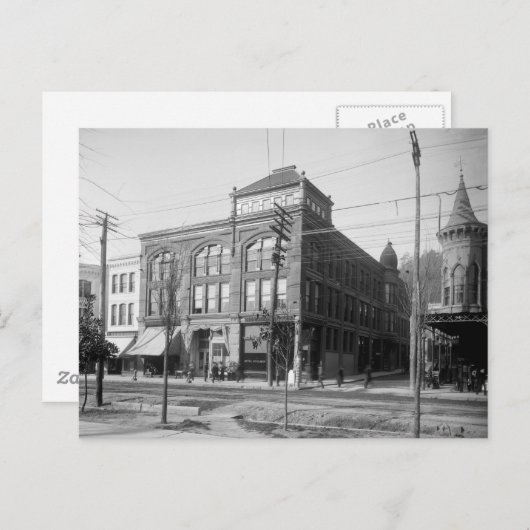 Hotel Pullman — Hot Springs, Arkansas: 1900 Briefkaart (Voorkant / Achterkant)