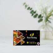 Hotel, Restaurant, Cafe, Eten Visitekaartje + Logo (Staand voorkant)