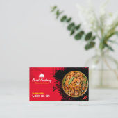 Hotel, Restaurant, Cafe, Eten Visitekaartje +Logo (Staand voorkant)