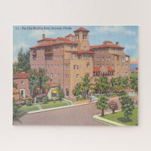 Hôtel Ringling 16x20 PUZZLE (Horizontal)