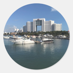 Hotel Riu Palace Cancun, Mexico-Stickers Ronde Sticker