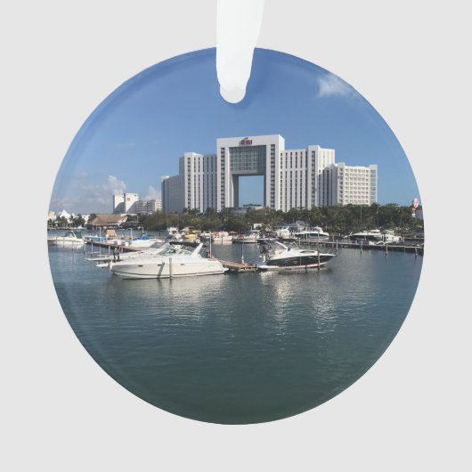 Hotel Riu Palace Cancun, Mexique Ornement (devant)