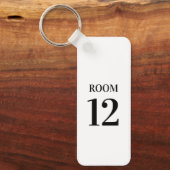 Hotel Room Sleutelhanger (Voorkant)