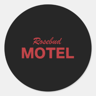 Hotel Rosebud Ronde Sticker