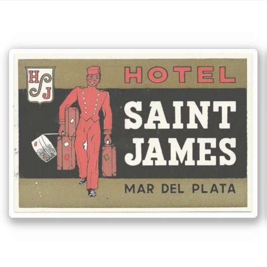 Hotel Saint James Mar Del Plata Sticker (Voorkant)