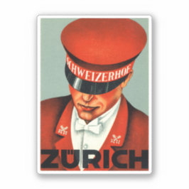 Hotel Schweizerhof Zwitserland Sticker
