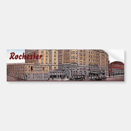  Hotel Seneca Rochester NY Bumpersticker (Voorkant)