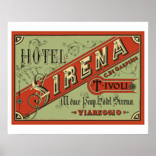 Hotel Sirena (Tivoli) Poster