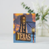 Hotel Texas Briefkaart (Staand voorkant)
