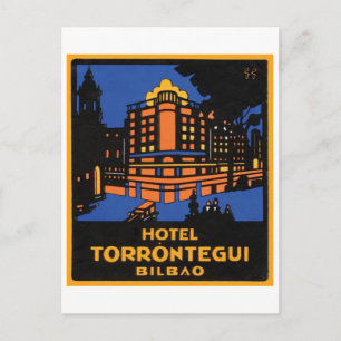 Hotel Torrontegui Bilbao Briefkaart