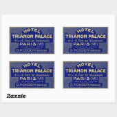 Hotel Trianon Palace (Parijs, Frankrijk) Rechthoekige Sticker (Vel)