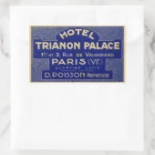 Hotel Trianon Palace (Parijs, Frankrijk) Rechthoekige Sticker (Tas)