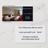 Hotel visitekaartje (Voorkant / Achterkant)