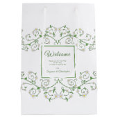 Hotel Welcome Sac Floral Vine Coeur (Dos)