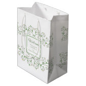 Hotel Welcome Sac Floral Vine Coeur (Dos Angle)