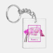 Hotel Wellness en Spa zakengastaccessoire Sleutelhanger (Voorkant Links)