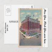 Hotel Yorktowne, York, PA Briefkaart (Voorkant / Achterkant)