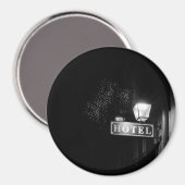 hotelbord, straatlicht en veel licht magneet (Voorkant / Achterkant)
