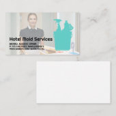 hotelschoonmaker | Maid Services Visitekaartje (Voorkant / Achterkant)