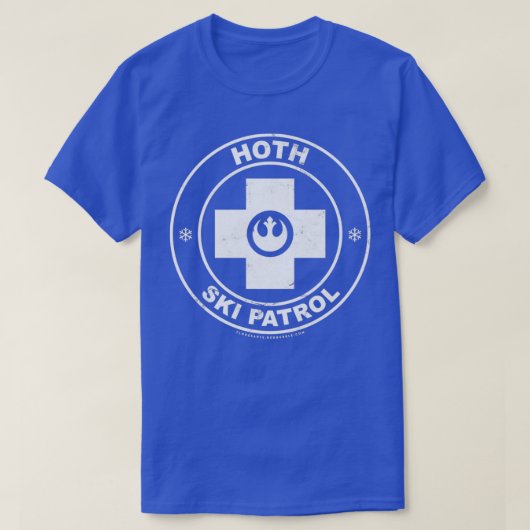 Hoth Ski Patrol T-shirt (Design voorkant)