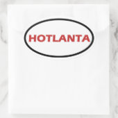 HOTLANTA OVALE STICKER (Tas)