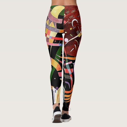 HotLeggings - Abstract design - Kandinsky Leggings (Achterkant)