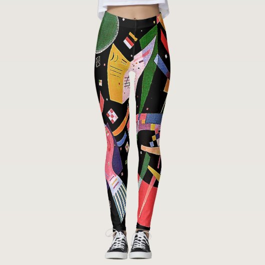 HotLeggings - Abstract design - Kandinsky Leggings (Voorkant)