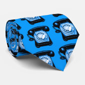Hotline - blauw stropdas (Opgerold)