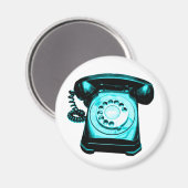 Hotline Cyan Magneet (Voorkant / Achterkant)