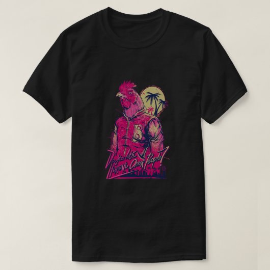 Hotline Miami Richard Classic T-shirt (Design voorkant)