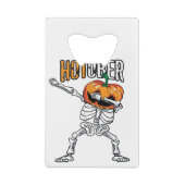 Hotober Dabbing Citrouille Skeleton Halloween (Dos)