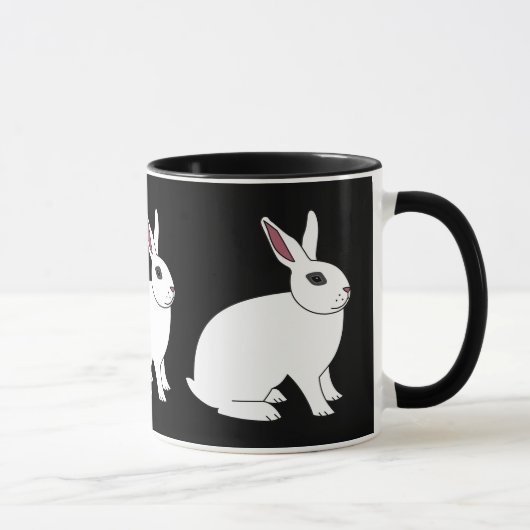 Hotot Rabbit Mok (Rechts)