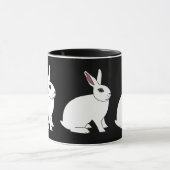Hotot Rabbit Mok (Midden)