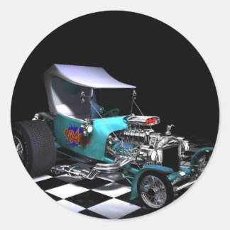 HotRod kopiëren Ronde Sticker