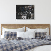 Hotrod verpakt canvas (Insitu (Slaapkamer))