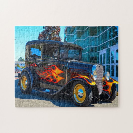 Hotrods in Oregon. Legpuzzel (Horizontaal)