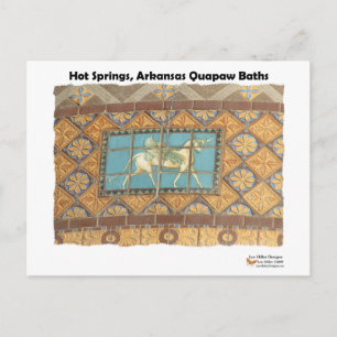 HotSprings, AR Quapaw Dome Tegels II Gifts Apparel Briefkaart