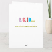 Hotte Down, drôle jardinage grasse chat et carte D (Dos)