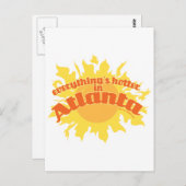 Hotter in Atlanta Briefkaart (Voorkant / Achterkant)