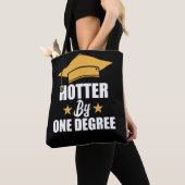 Hotter op één graad Funny Afstuderen studenten Draagtas (Dichtbij)