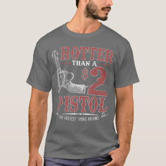 Hotterhan een 2 Pistool Country Concert familie T-shirt