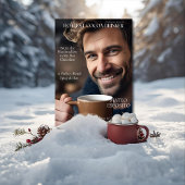 Hottest Cocoa Drinker Magazine Cover Feestdagenkaart
