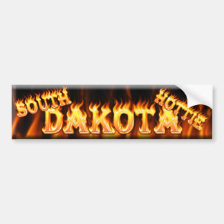 hottie zuid - dakota bumpersticker