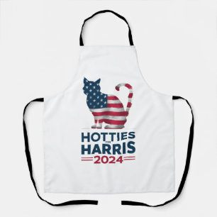 Hotties voor Harris 2024 Cat Ladies Kamala Harris Schort