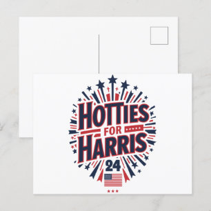 Hotties voor Harris Briefkaart