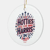 Hotties voor Harris Keramisch Ornament (Links)